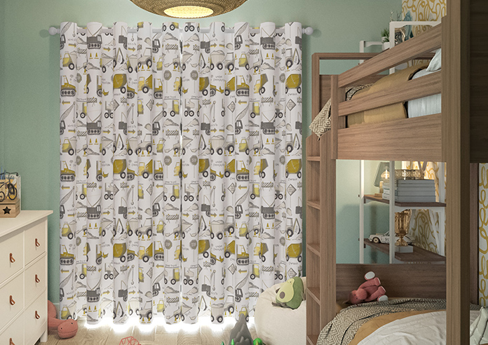 Tinker Town, Industrial - Made to Measure Curtains - Image 7